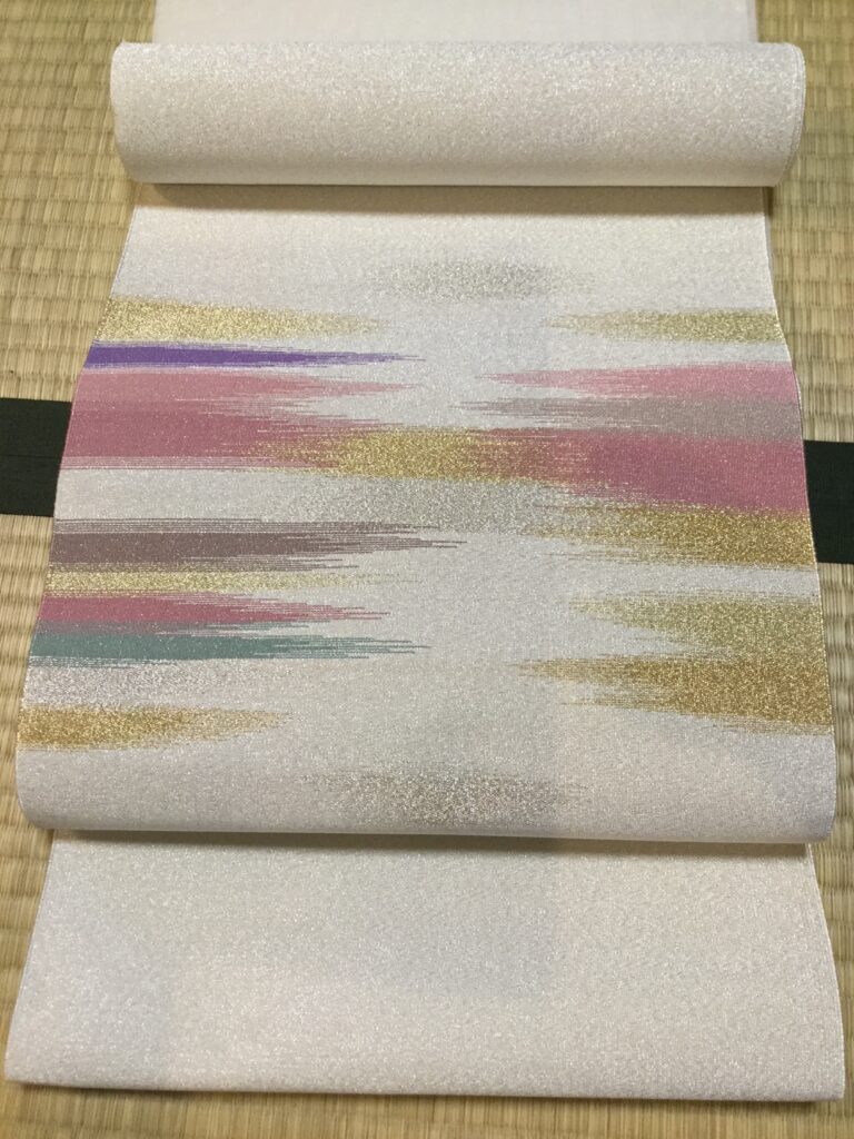 綴帯 本爪掻き綴れ帯 西陣織