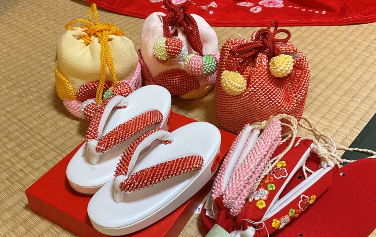 七五三の着物　初着　七五三の和装小物　｜染と呉服はっとり　