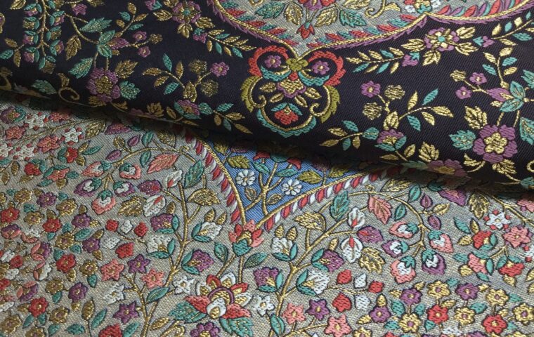 黒地袋帯　格の高い袋帯　大華文