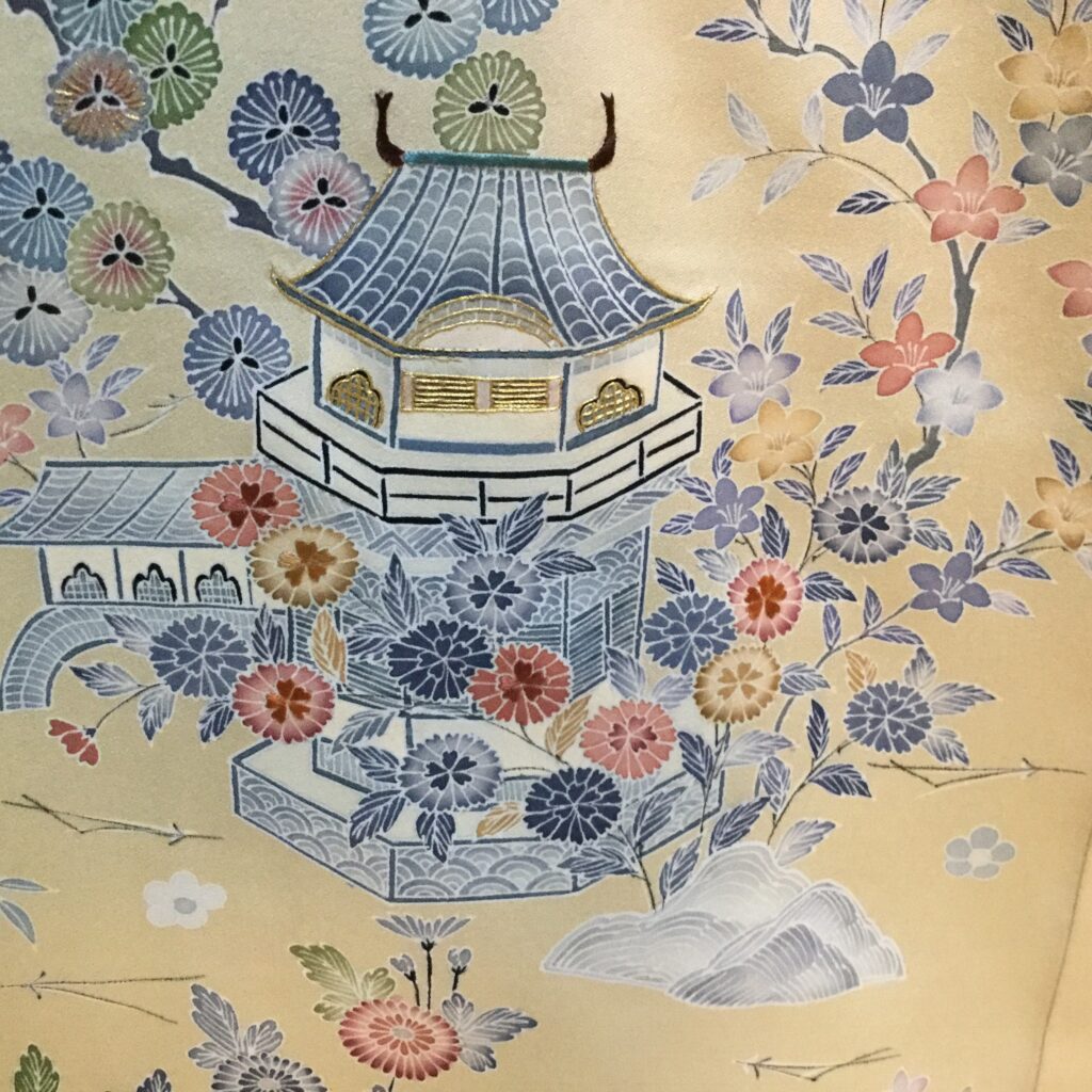 訪問着柄アップ 格の高い訪問着