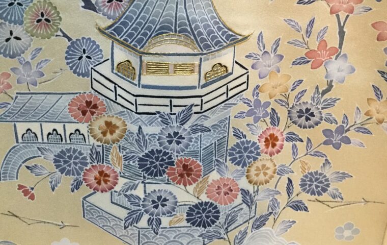 訪問着柄アップ　格の高い訪問着