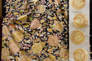 振袖　正倉院華文　宝尽くし　袋帯