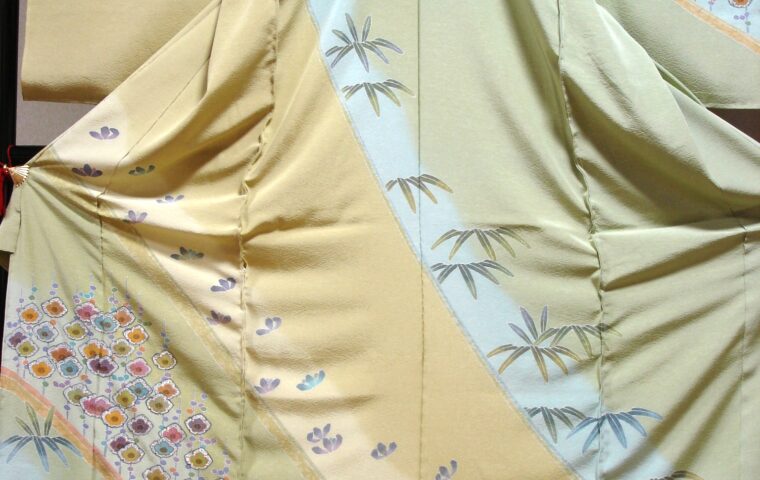 訪問着　松竹梅の吉祥柄　お誂え