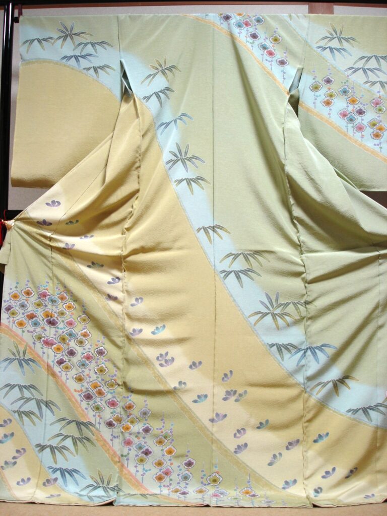 訪問着　松竹梅の吉祥柄　お誂え