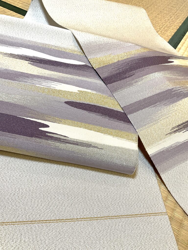 綴帯 本爪掻き綴れ帯 西陣織