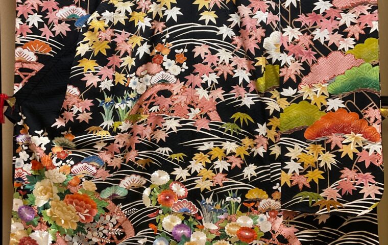 京友禅と京刺繍の渾身の振袖　